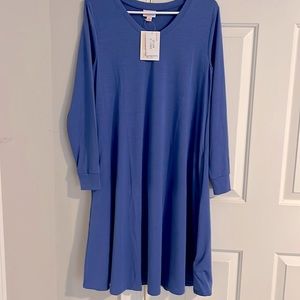 LuLaRoe Emily dress with pockets